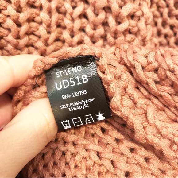 VICI Oversized chunky V neck sweater - Picture 7 of 7